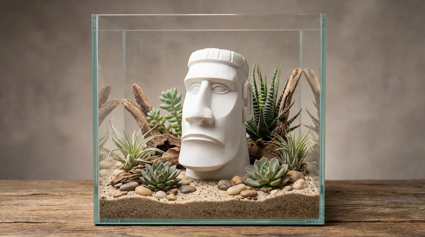 Piezas de terrario